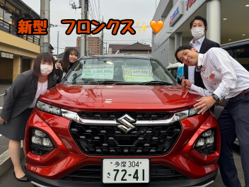とってもかっこいいフロンクス見に来てくださいー！！
